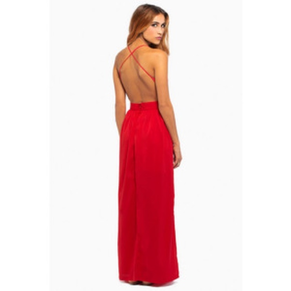TOBI cross cross back maxi dress